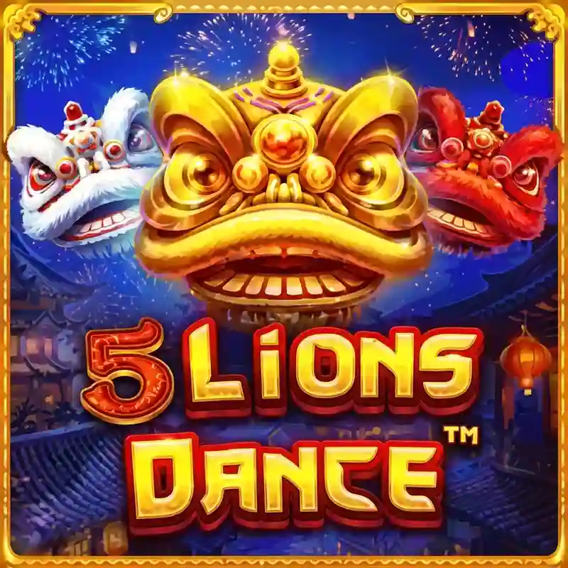 Permainan Slot 5 Lions Dance di 1xbet login india